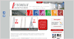Desktop Screenshot of echelle-europeenne77.com